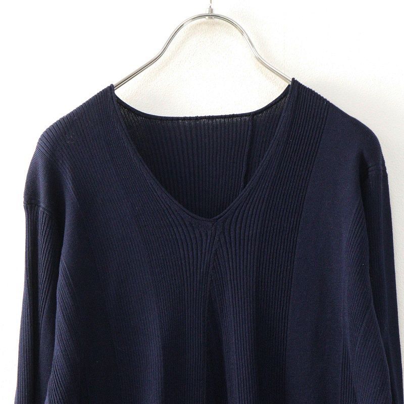 ヨーガンレール Jurgen Lehl ランダムリブニット プルオーバー M