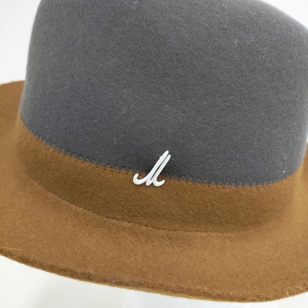 muhlbauer フェルトハット 帽子 ハット グレー ブラウン レディース