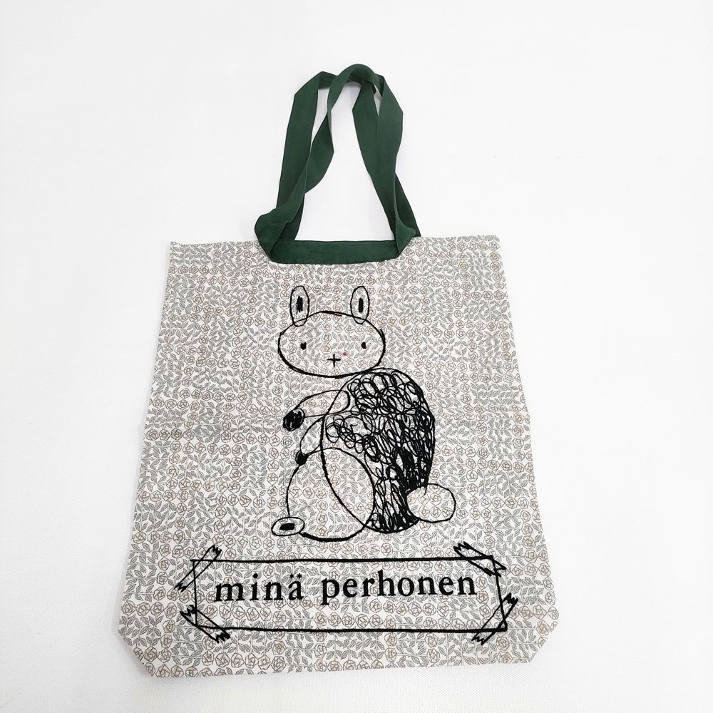 mina perhonen 23AW usami ワンマイルバッグ フロッキープリント