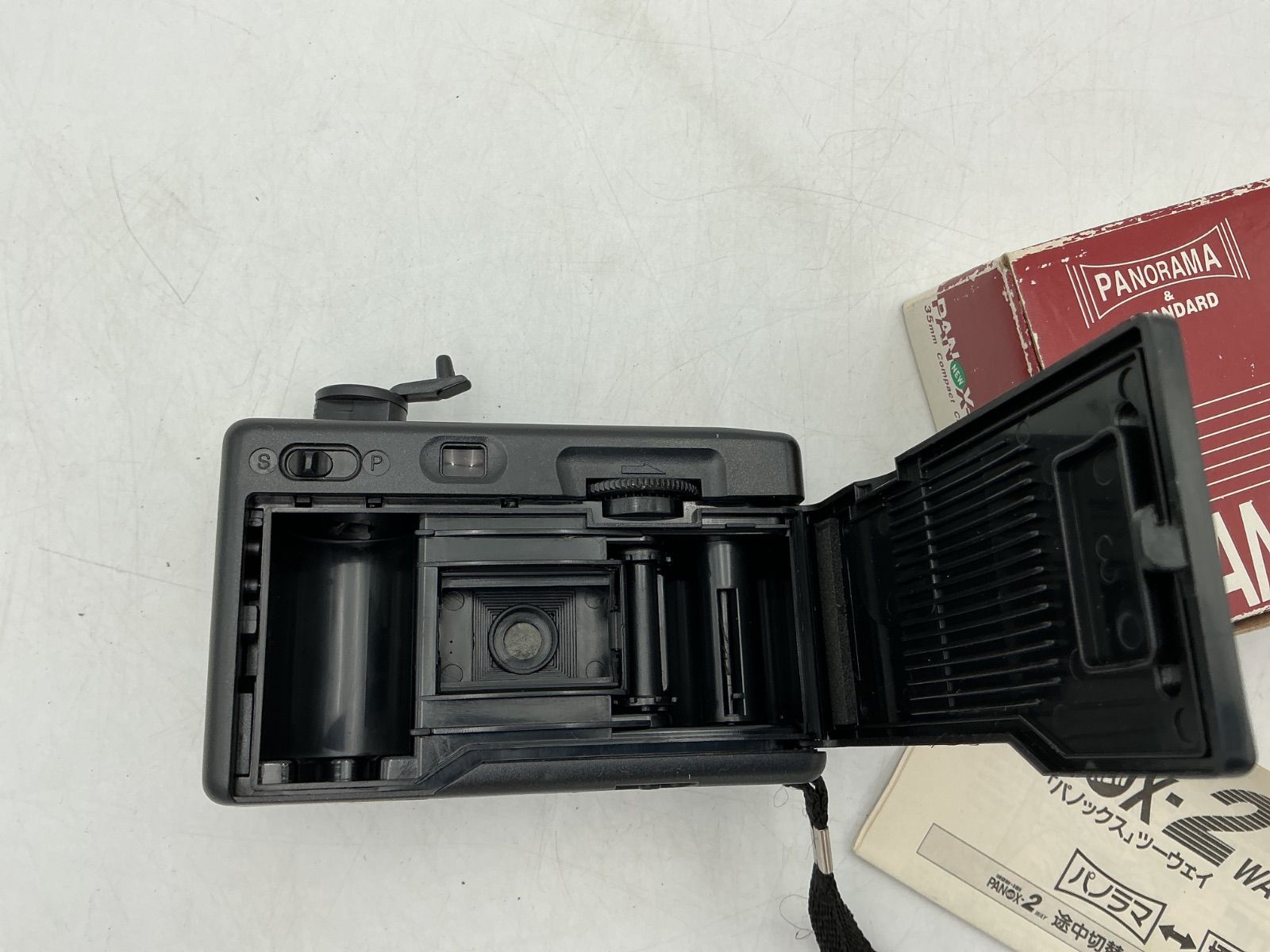 PANOX NEW X-2 WAY 35mm フィルムカメラ パノラマ切替 箱 説明書付