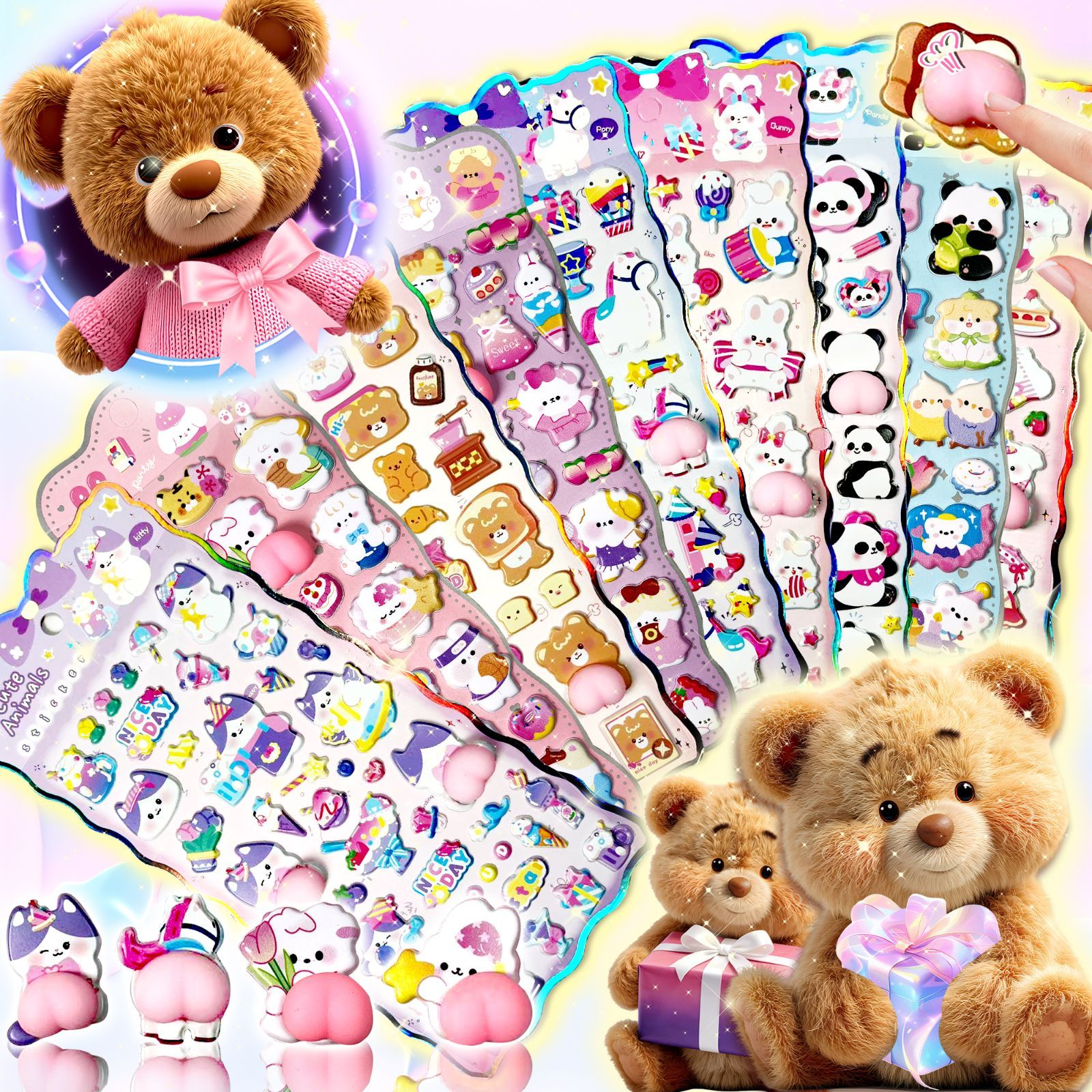 あす楽【福袋】SNSで大人気【物語を感じるキャラクター3枚セット