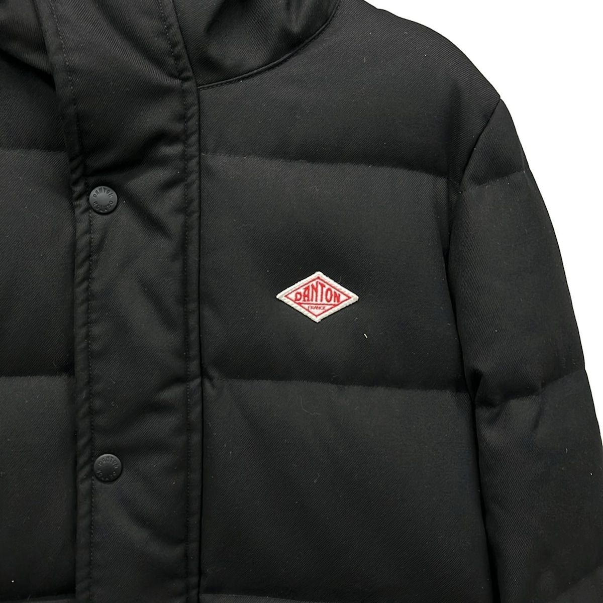 DANTON(ダントン) ダウンコート サイズ36 S レディース美品 - 黒 長袖