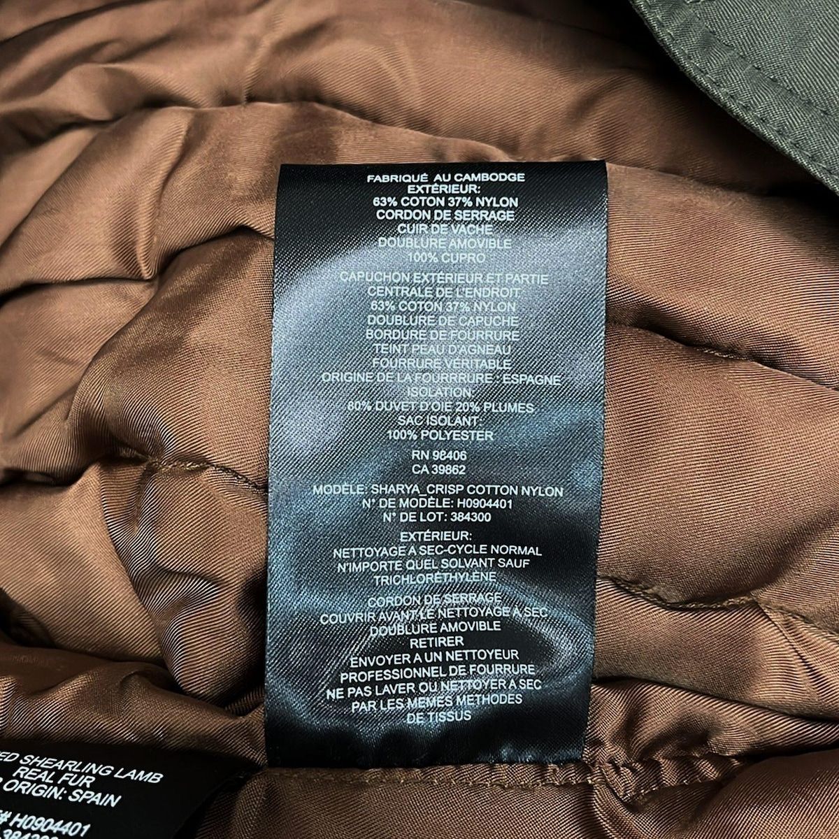 theory(セオリー) コート サイズS レディース美品 - カーキ×アイボリー