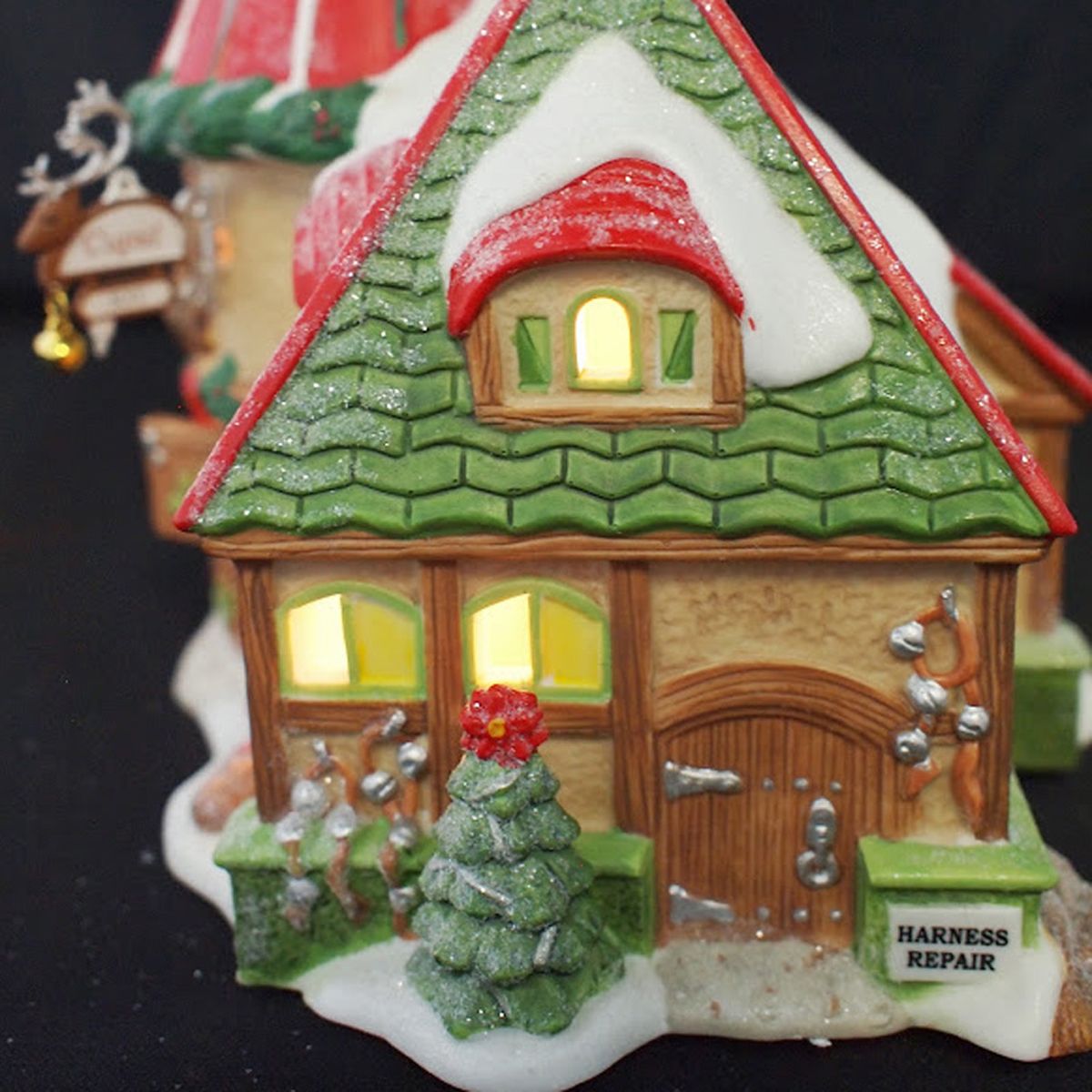 デパートメント56 Department56 置物 ライトハウス レインディアー