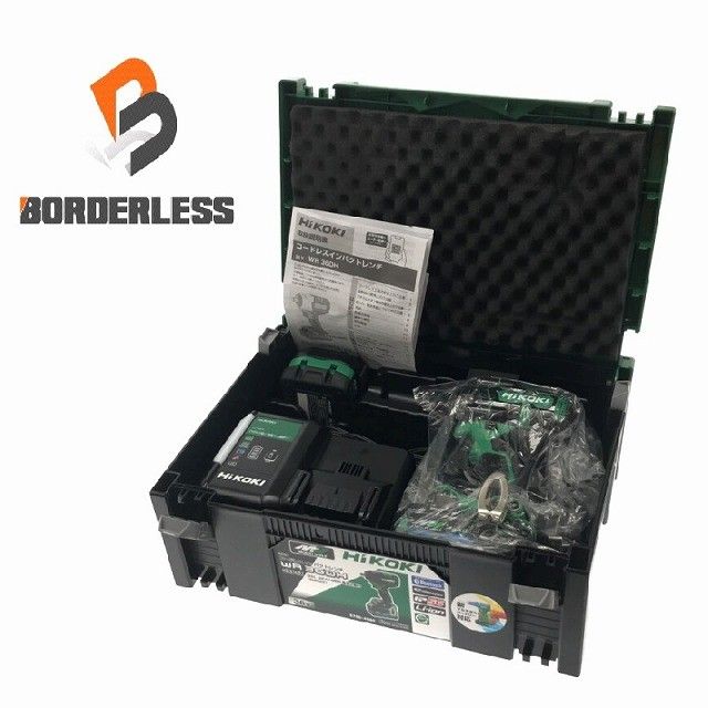 ♥品 HIKOKI ハイコーキ 36 V コードレスインパクトレンチ WR DH 2 XPSZ マルチボルトバッテリー 充電器 ケース123331