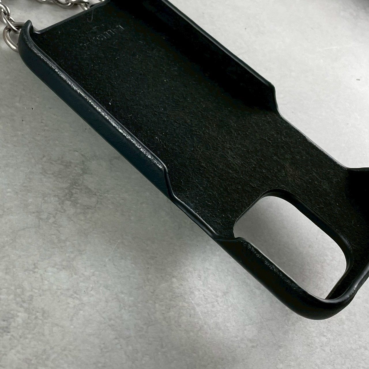 未使用級✨BALENCIAGA バレンシアガ iPhoneケース 黒 15promax