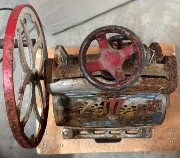 IKENAGA BEST 池永鉄工 レトロ手回し式かき氷機 手動式 昭和レトロ アンティーク 屋台