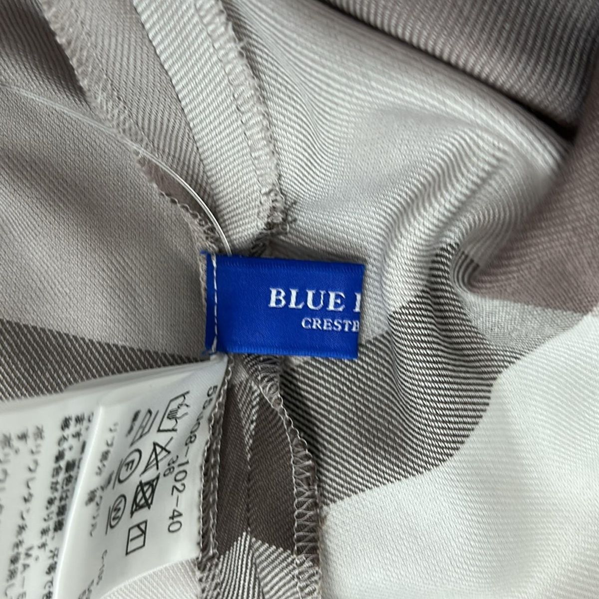 ブルーレーベルクレストブリッジ ワンピース サイズ36 S レディース美