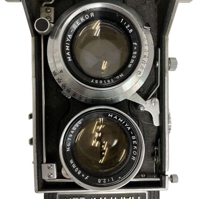MAMIYAFLEX MAMIYA-SEKOR F2.8 80mm PROFESSIONAL 二眼レフカメラ 蛇腹