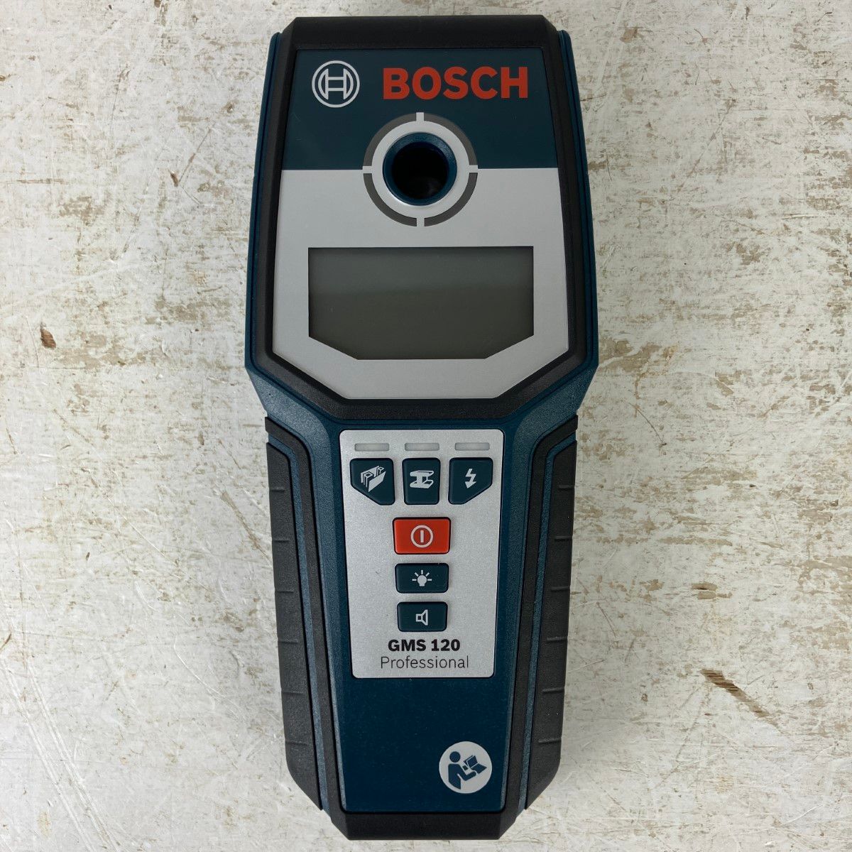 ЗЗBOSCH ボッシュ デジタル探知器 下地センサー ケース 取説 GMS 120 ネイビー
