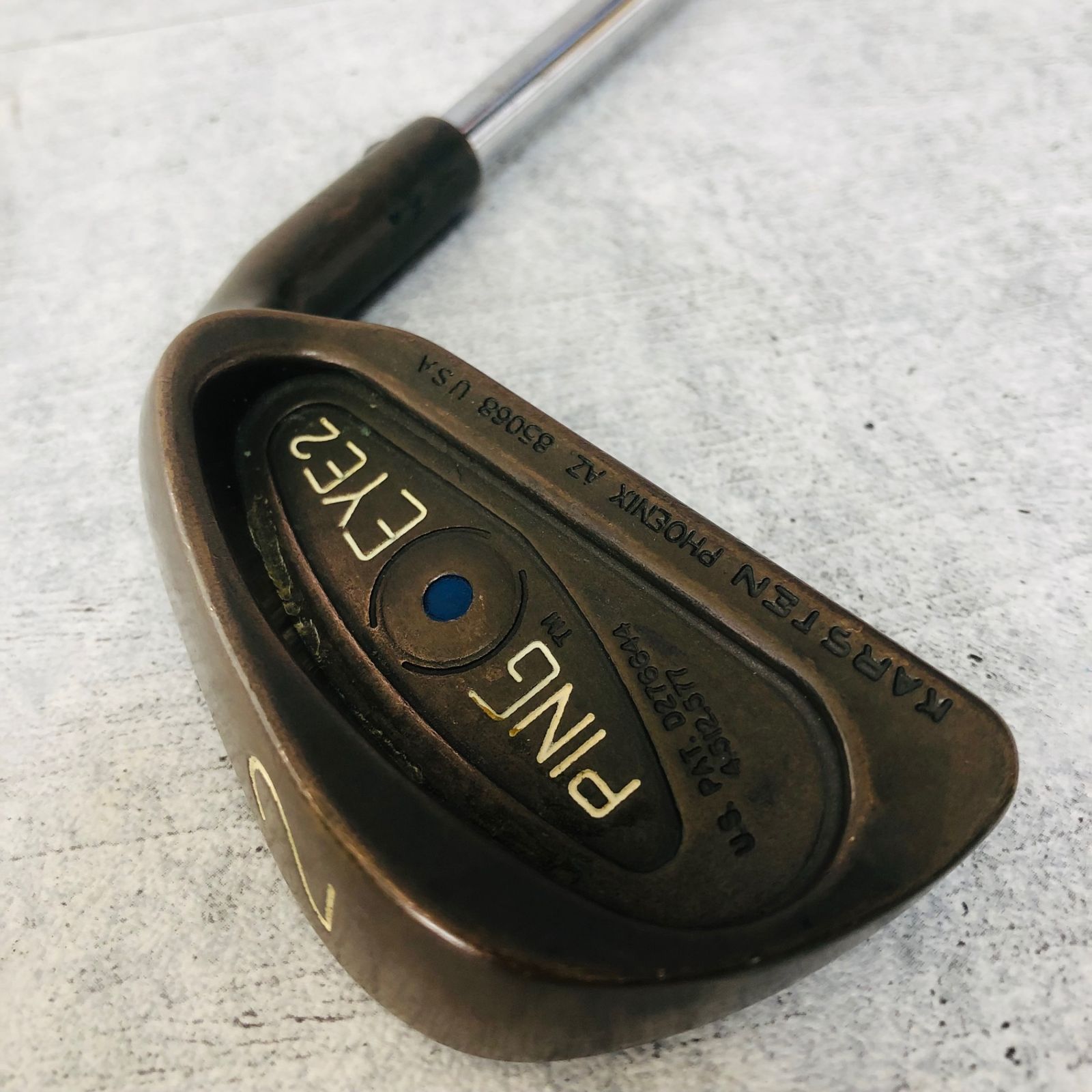 PING ピン EYE2 アイ2 ベリリウムカッパー KARSTEN 青ドット ブルー