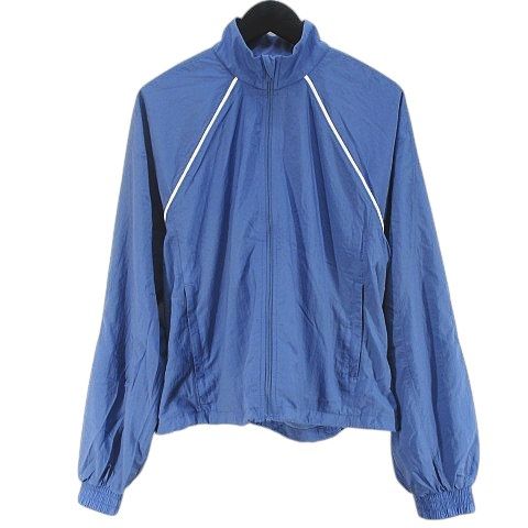 ルルレモン lululemon スポーツウェア ヨガ アクティブウェア LW3HO9S トレイン ライトウェイト ジャケット 0 青系 ブルー ジップアップ ロゴ プリント