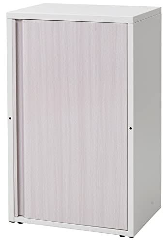 迅速に発送 ガーデンマスター Gardenmaster バルコニー収納庫 小型収納庫 屋外 スリムストッカー 棚板 付き 右開き 左開き 調整 アジャスター調整 ホワイト WKS 478 fda 05 d 69