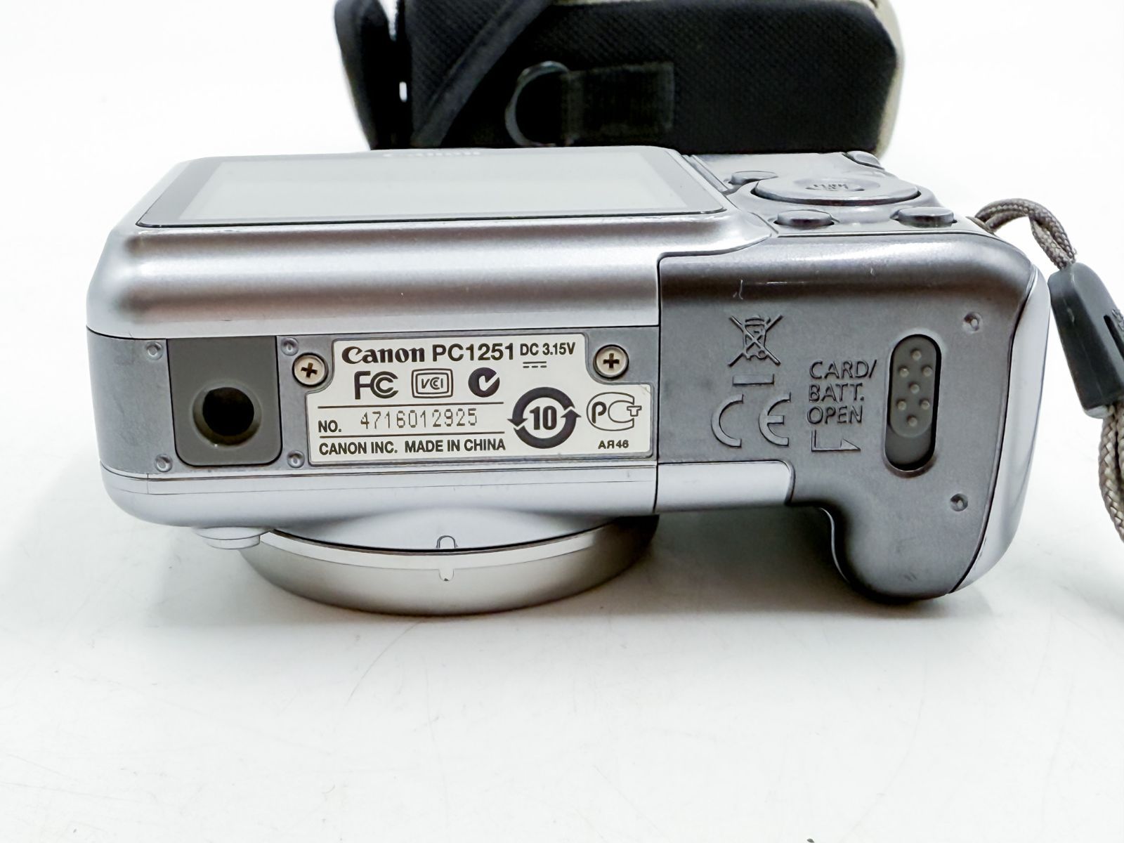 Canon PowerShot A720 IS ケース付き 中古デジカメ - メルカリ