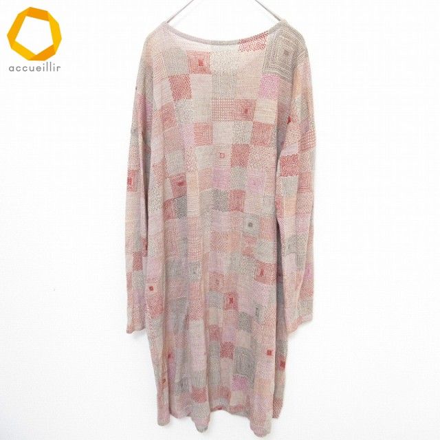 ヨーガンレール JURGEN LEHL ワンピース チュニック 総柄 レディース