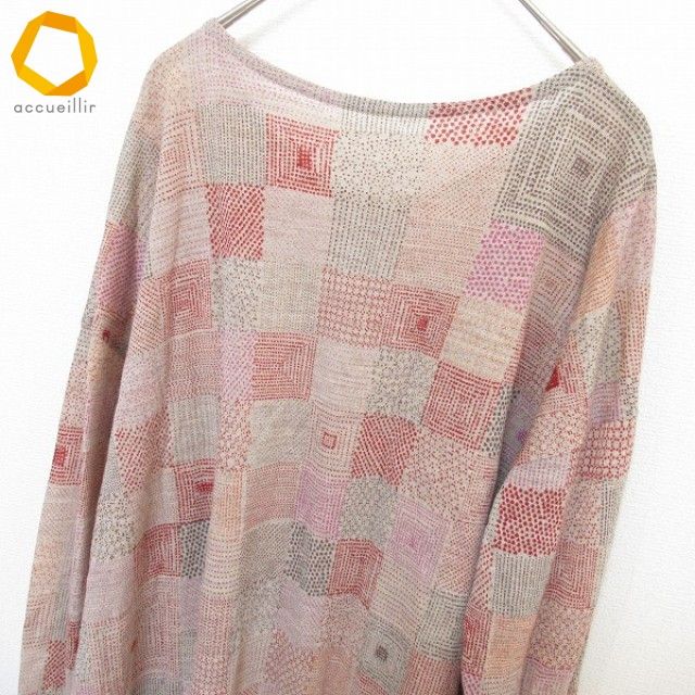 ヨーガンレール JURGEN LEHL ワンピース チュニック 総柄 レディース