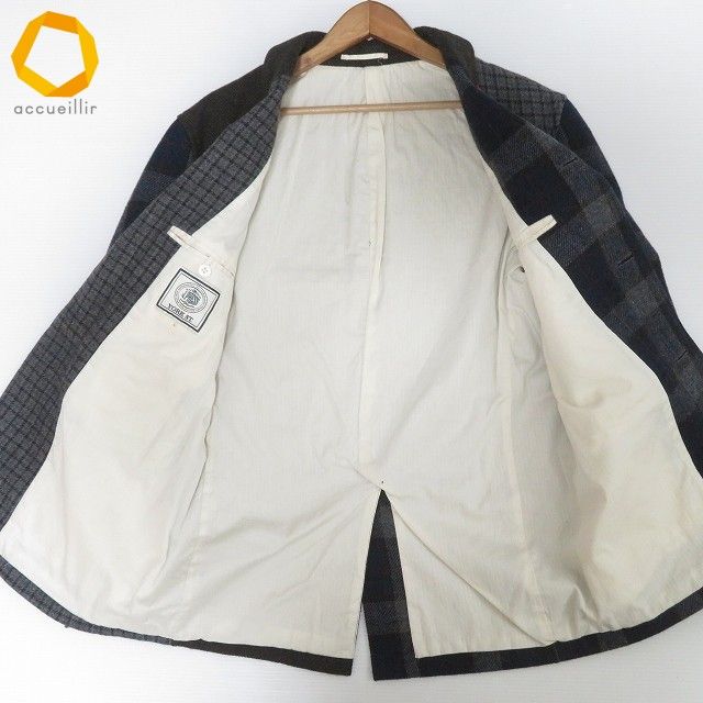 wnc ジェイプレス J.PRESS シングルスーツ L 34 紺 グレー カーキ S2B