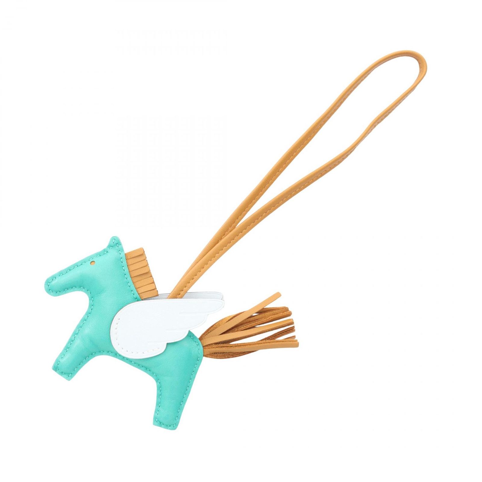 エルメス HERMES チャーム ロデオペガサスPM ミント/セサミ