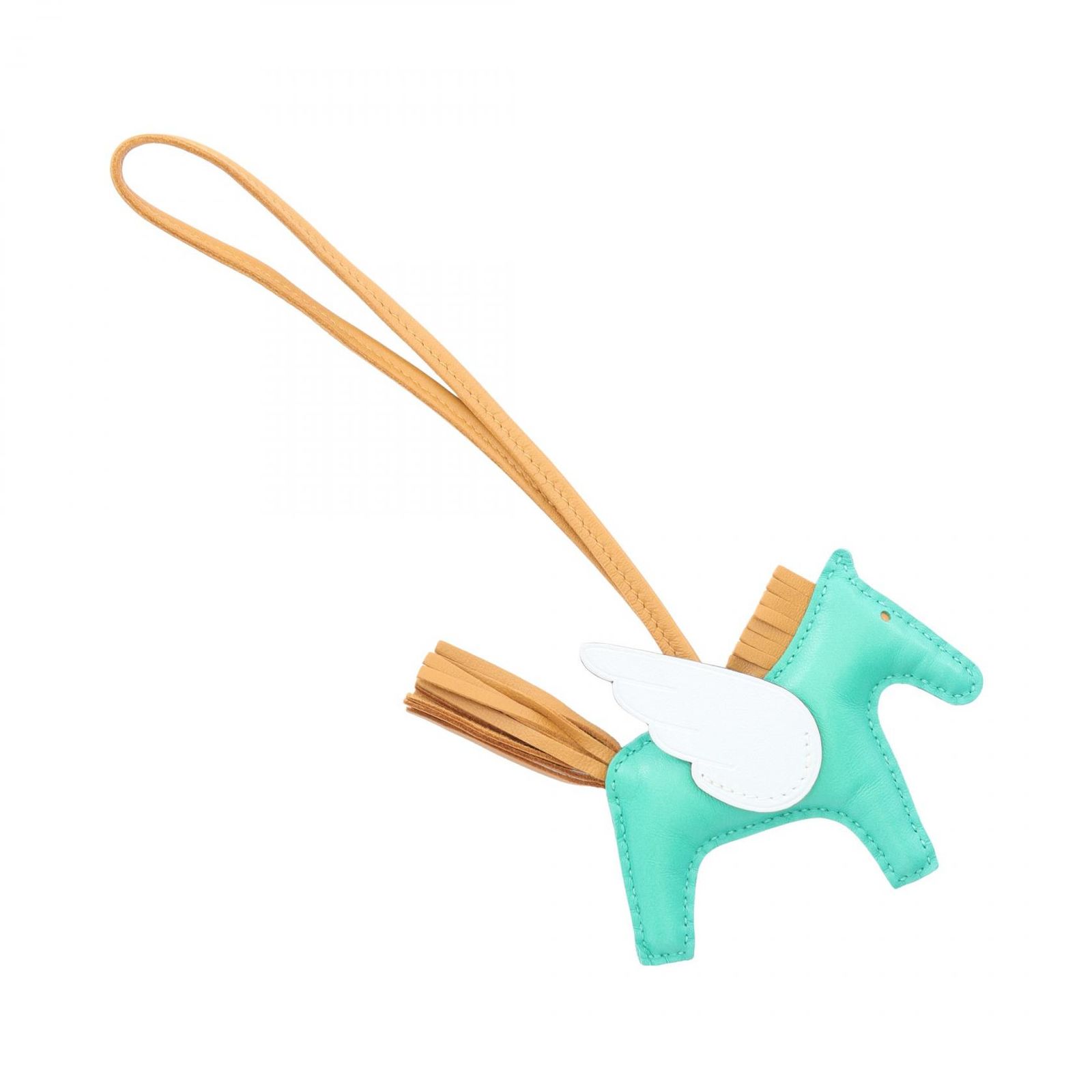 エルメス HERMES チャーム ロデオペガサスPM ミント/セサミ