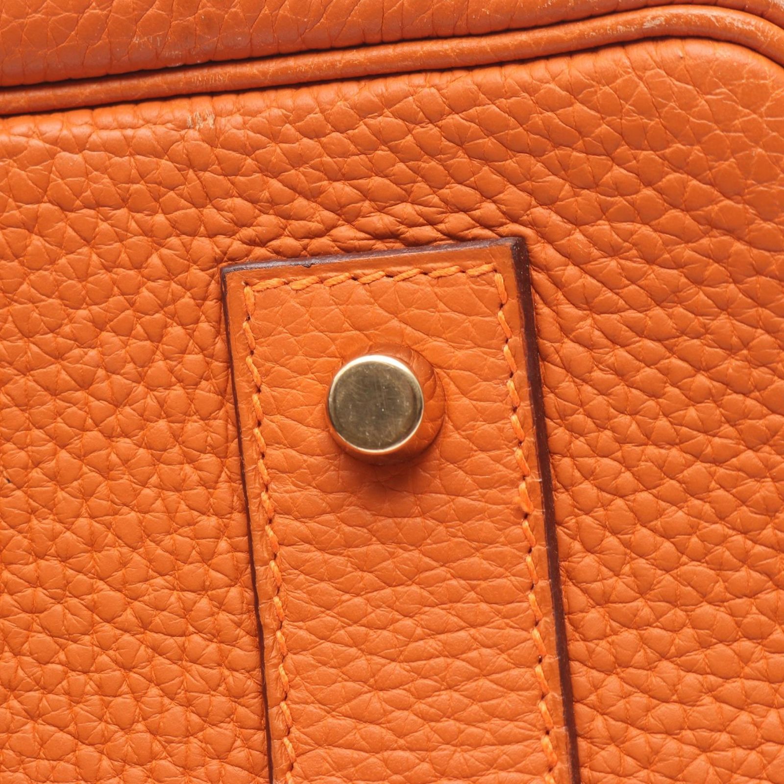 エルメス HERMES ショルダーバッグ ショルダーバーキン オレンジ 