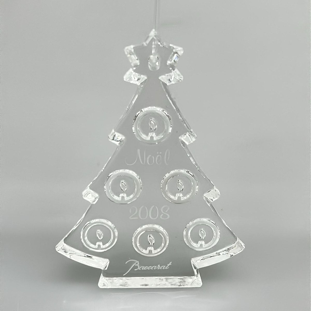 Baccarat(バカラ) 小物美品 - クリア オーナメント/Noel2008 - メルカリ