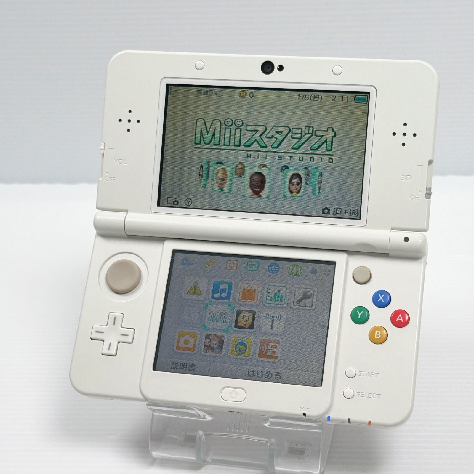 New ニンテンドー 3DS 遊べるセット 動作確認済み きせかえプレート