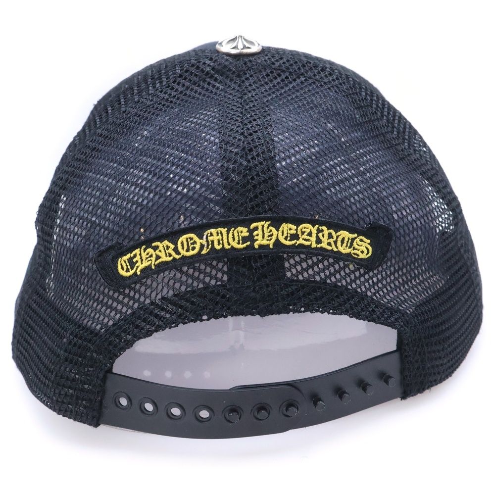 CHROME HEARTS (クロムハーツ) YELLOW CH PLUS TRUCKER CAP イエロー