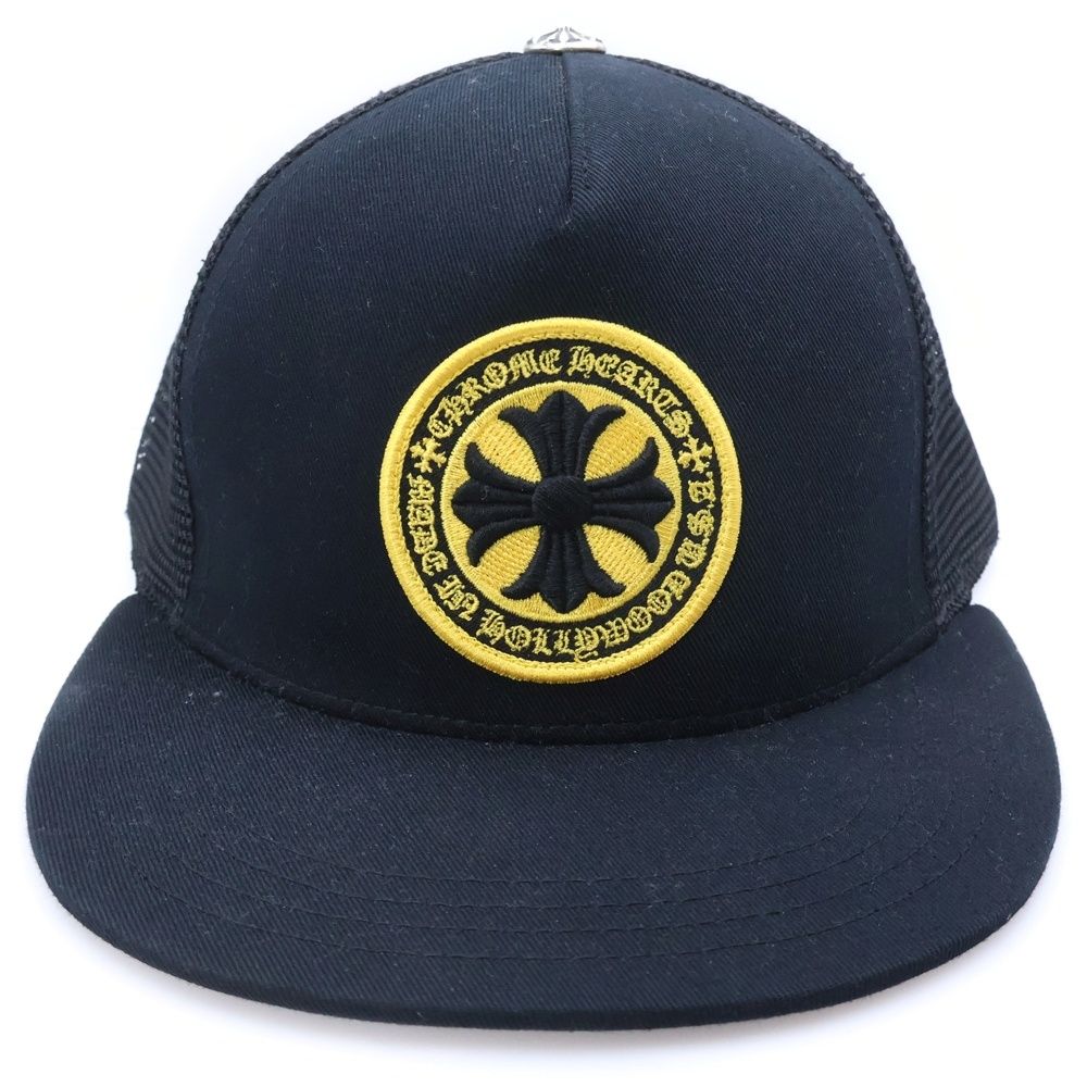 R2R　クロムハーツ　イエローCHプラストラッカー CHROME HEARTS (クロムハーツ) YELLOW CH PLUS TRUCKER CAP イエロー