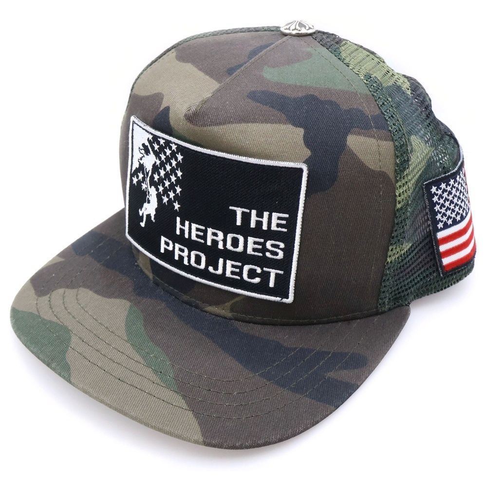 CHROME HEARTS (クロムハーツ) THE HEROES PROJECT CAMO TRUCKER CAP