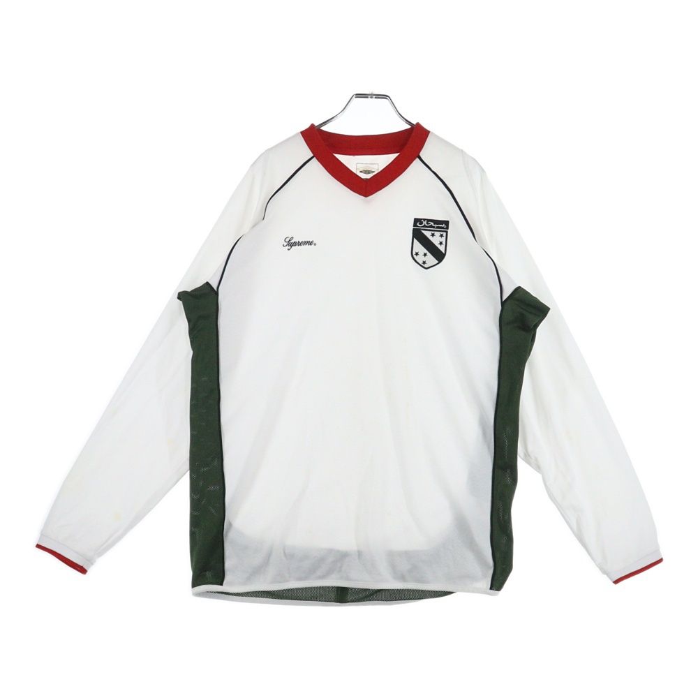 SUPREME (シュプリーム) ×UMBRO SOCCER JERSEY L/S TEE アンブロ