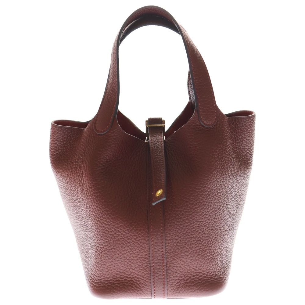 HERMES (エルメス) ピコタンロックPM トリヨンクレマンス ルージュ