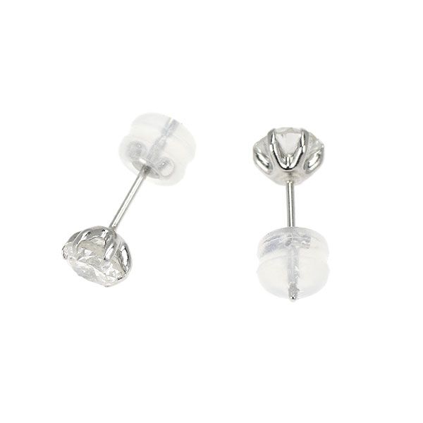 新品 Pt900 ダイヤモンド ピアス 1.047ct J I1 Fair/Poor - メルカリ