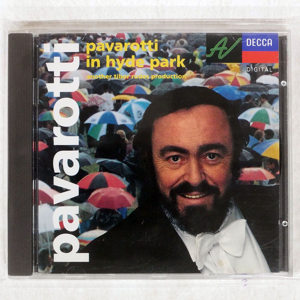輸入盤 LUCIANO PAVAROTTI/PAVAROTTI IN HYDE PARK/DECCA 436 320-2 CD