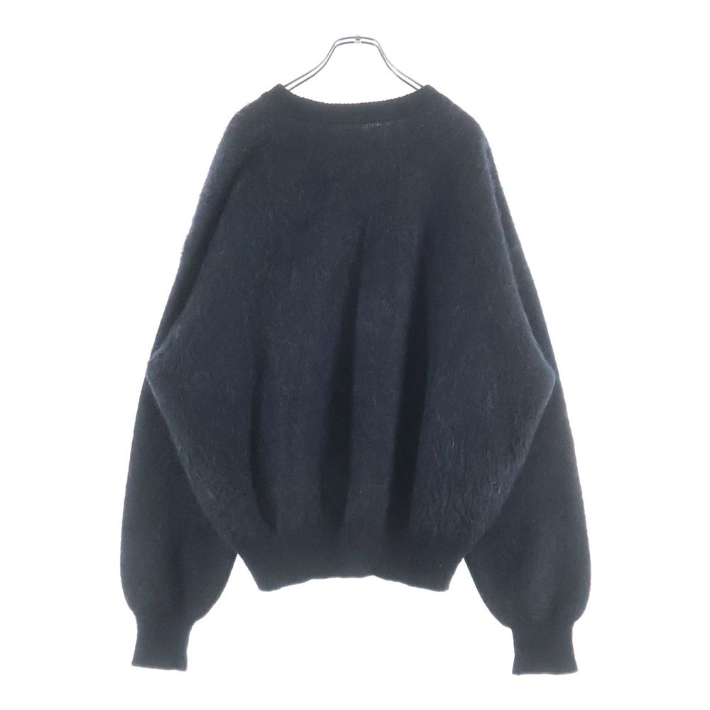 SAINT MICHAEL (セントマイケル) 23AW CREW NECK KNIT フロントロゴ