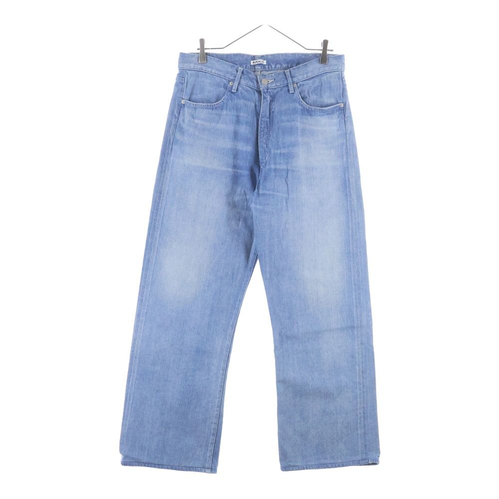 AURALEE (オーラリー) 25SS SELVEDGE FADED LIGHT DENIM PANTS