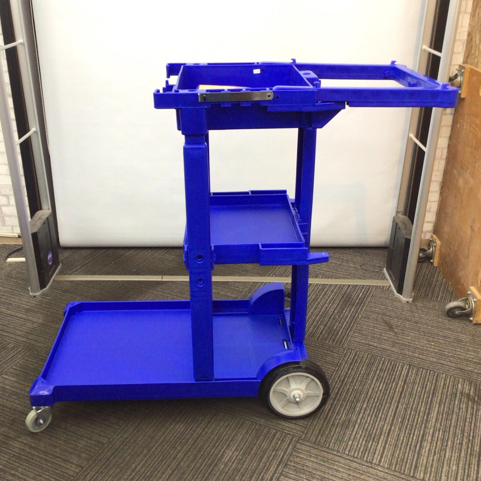 ΘΘ ビルメンカートL ♥品 S 箱痛み有 DS-571-810-3 ブルー