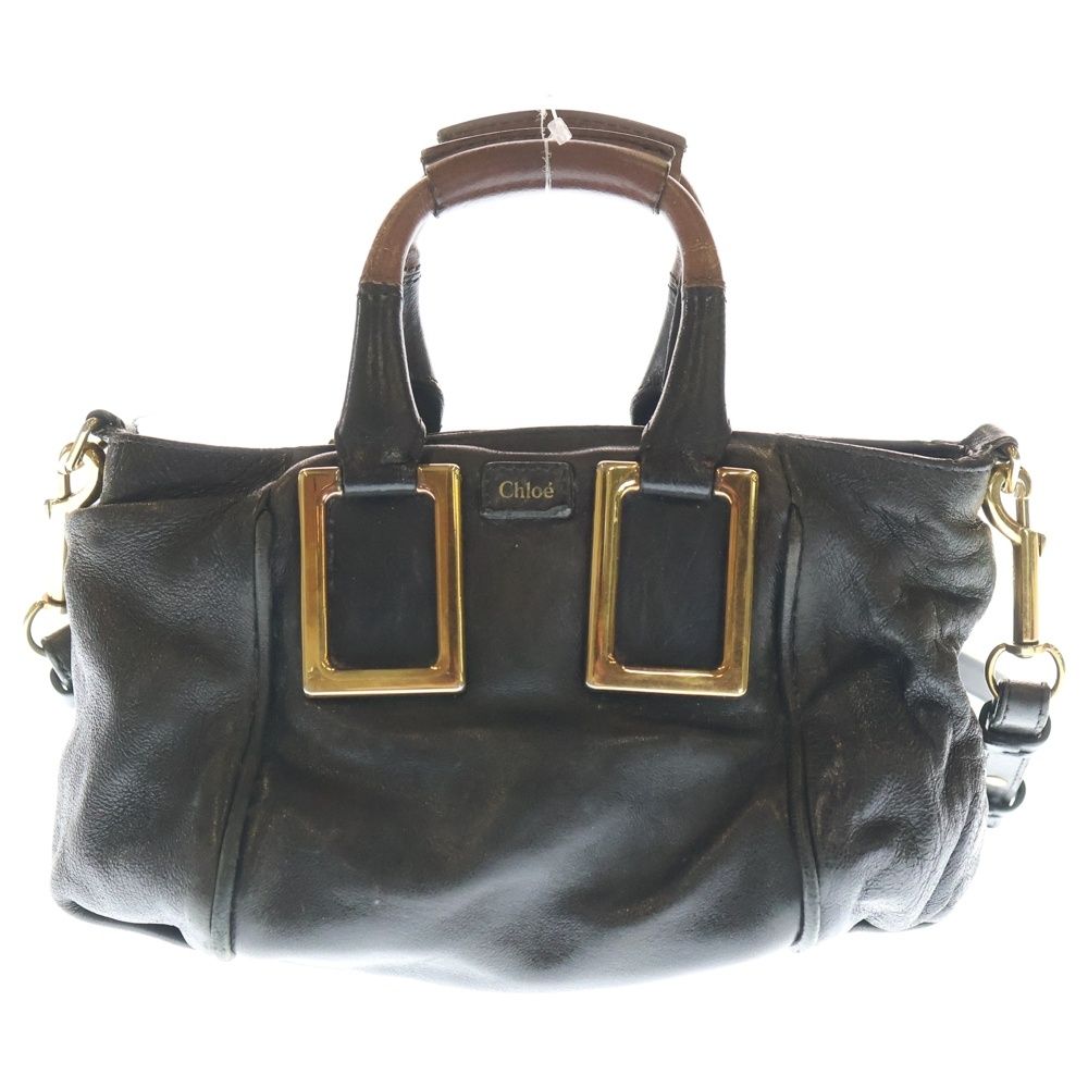 Chloe (クロエ) エテル レザー 2WAY ハンドバッグ ショルダーバッグ