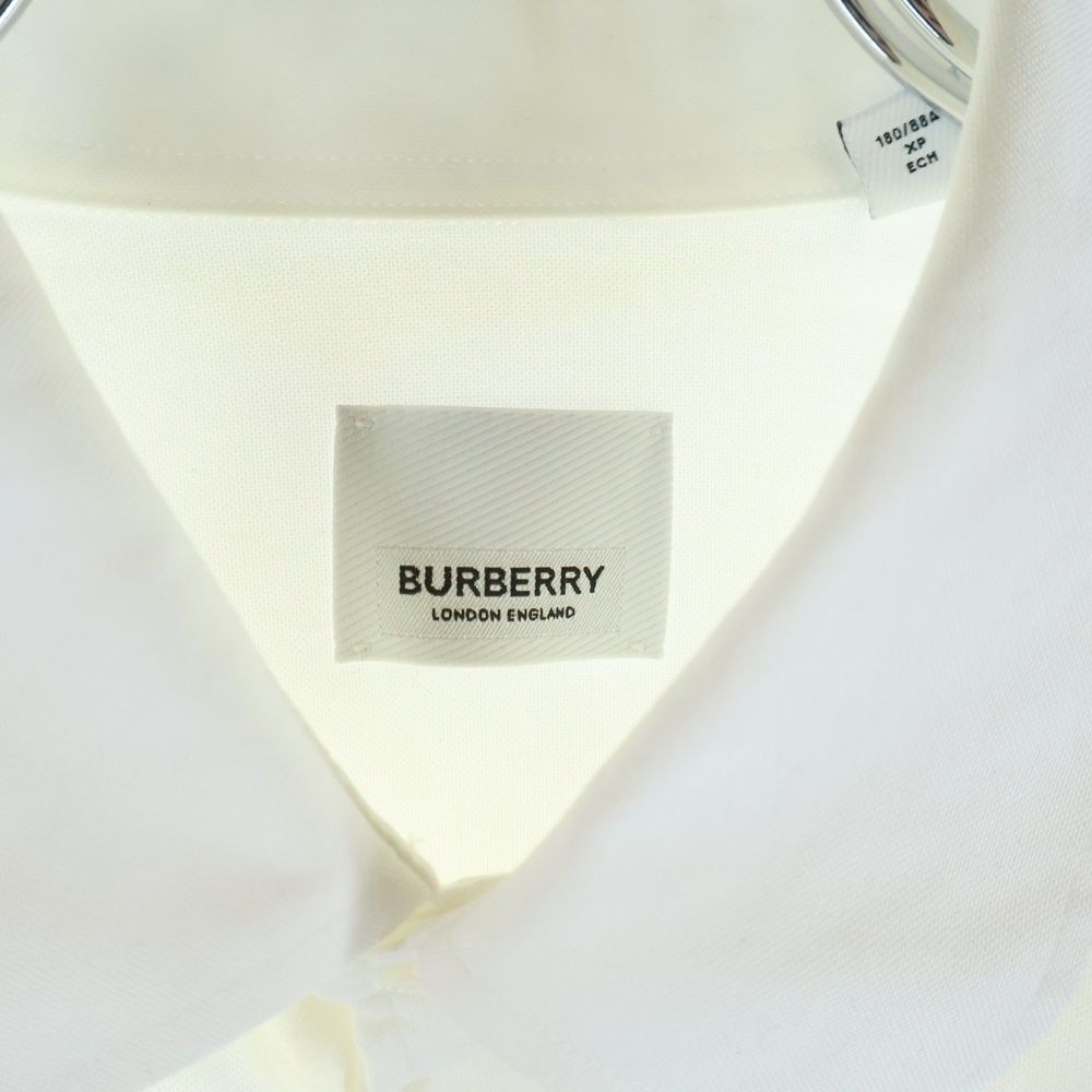 BURBERRY (バーバリー) 21SS ホースフェリー ロゴプリント 長袖シャツ
