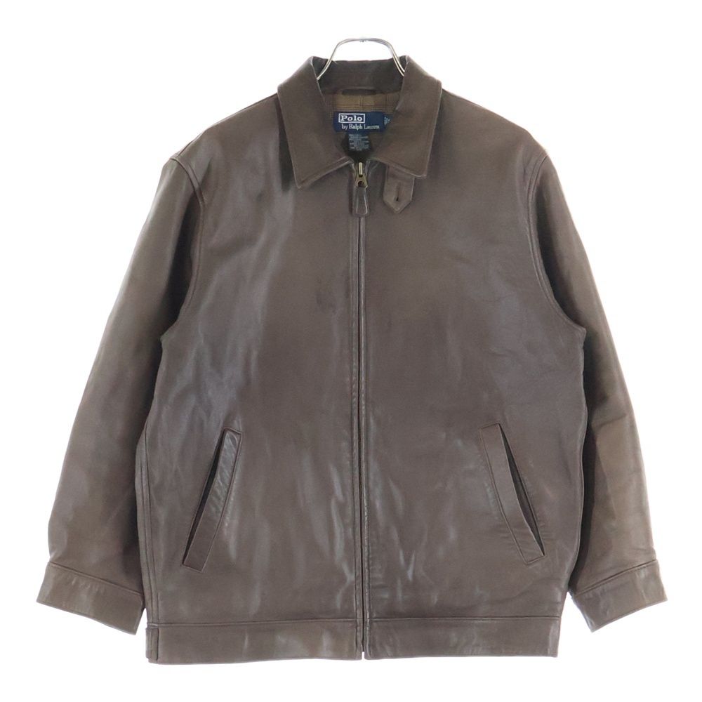 POLO RALPH LAUREN (ポロラルフローレン) 90s GENUINE LEATHER JACKET