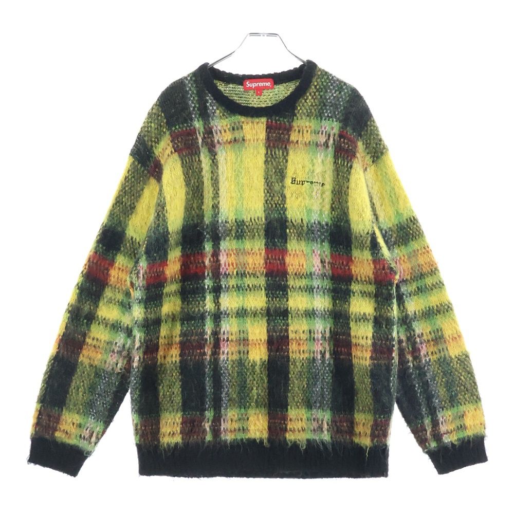SUPREME (シュプリーム) 20AW Brushed Plaid Sweater ブラッシュド