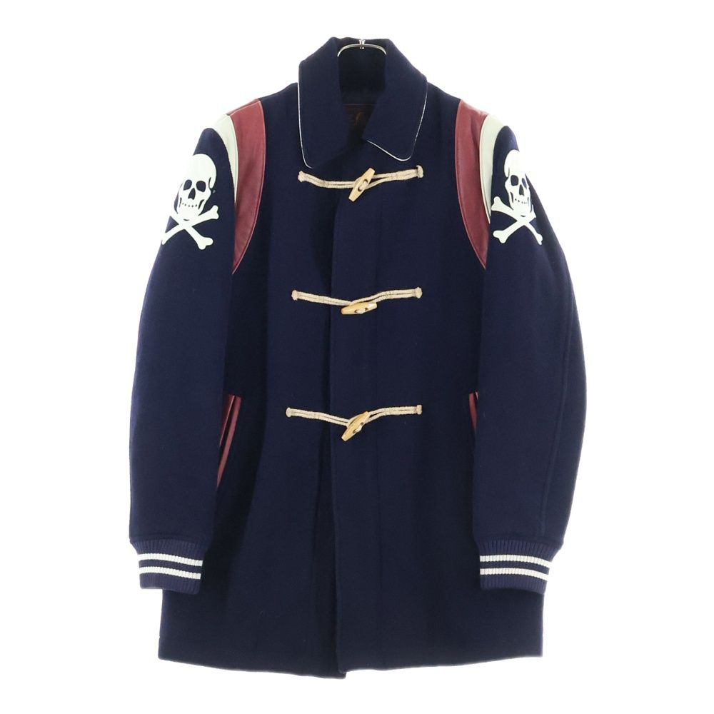 HYSTERIC GLAMOUR (ヒステリックグラマー) ウールレザー切替スタジャン