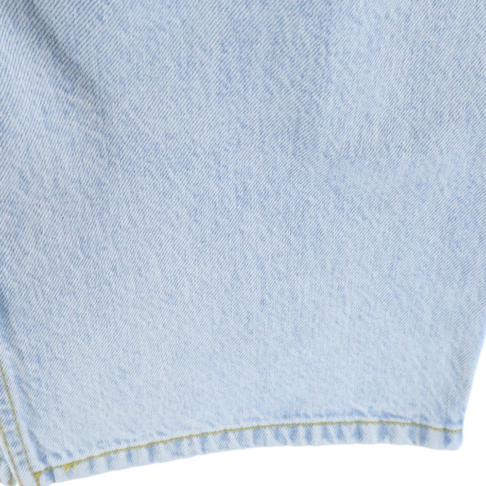 GUCCI (グッチ) GGロゴ ストレートデニムパンツ インディゴ 815629