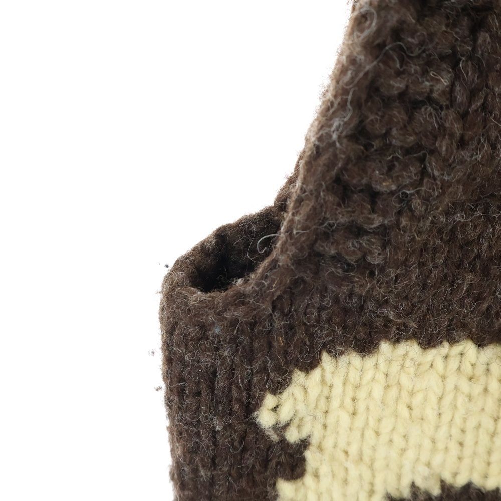 CANADIAN SWEATER (カナディアンセーター) 総柄 ウール カウチンベスト