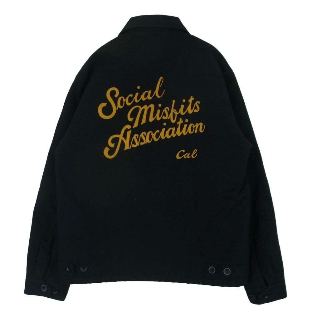 【美品】CALEE キャリー 刺繍 アメカジ ワーク ウールジャケット CALEE キャリー ロゴ刺繍 ワッペン ウール混 中綿 ジップ ジャケット