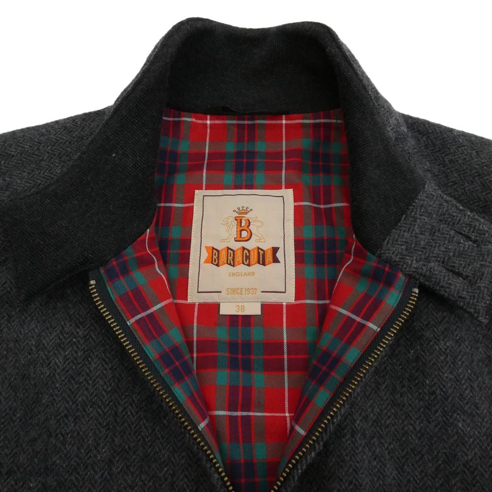 BARACUTA バラクータ イングランド製 裏地チェック G9 ウール 