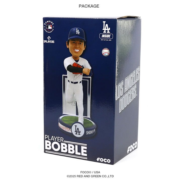 FOCO ドジャース 公式 大谷翔平 フィギュア バブルヘッド 人形
