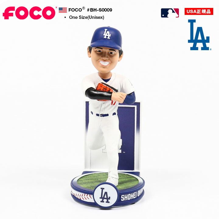 FOCO ドジャース 公式 大谷翔平 フィギュア バブルヘッド 人形 ピッチャー 投手 二刀流 MLB 世界2025個限定 LA 限定品 Dodgers フォコ ボビングヘッド ギフト おしゃれ かっこいい プレゼント バレンタイン 記念品 BH-S0009
