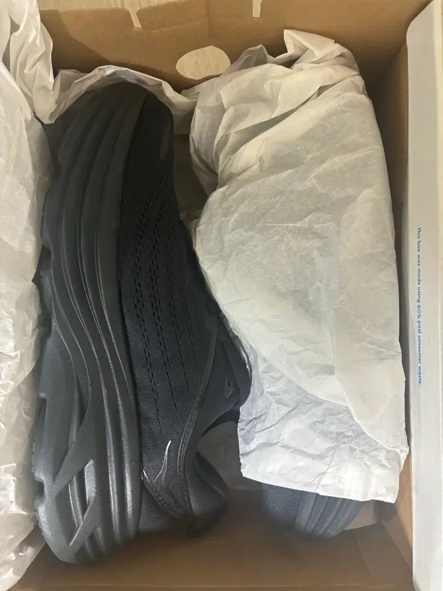 260 HOKA ONE ホカオネオネ ボンダイ 8 ブラック スニーカー - レギュラー