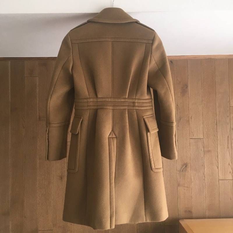 極美品 BURBERRY LONDON バーバリーロンドン ロング プレスト コート38