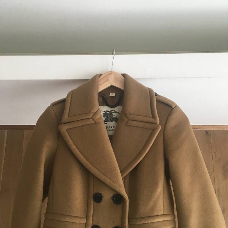 極美品 BURBERRY LONDON バーバリーロンドン ロング プレスト コート38